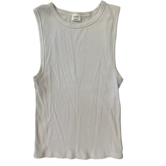 Wilfred Tops - Aritzia Wilfred sleeveless top pale purple women’s small ribbed